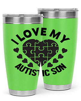 I love my Style 46#- autism- Tumbler