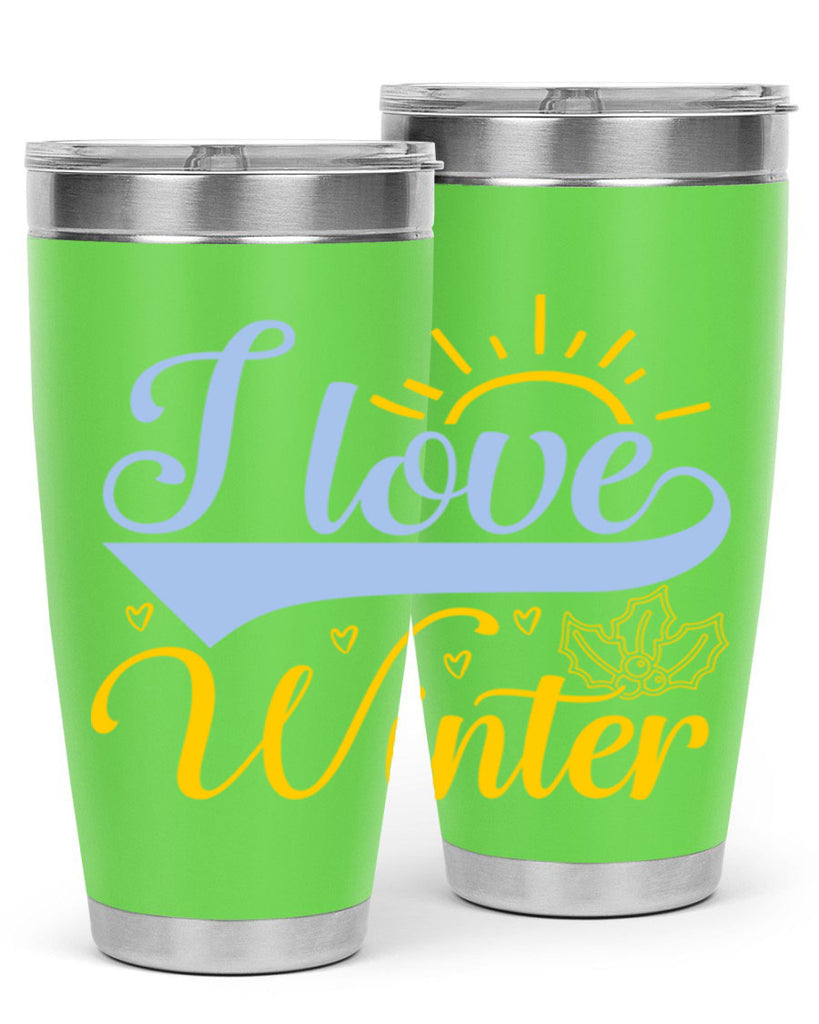 I love winter228#- winter- Tumbler