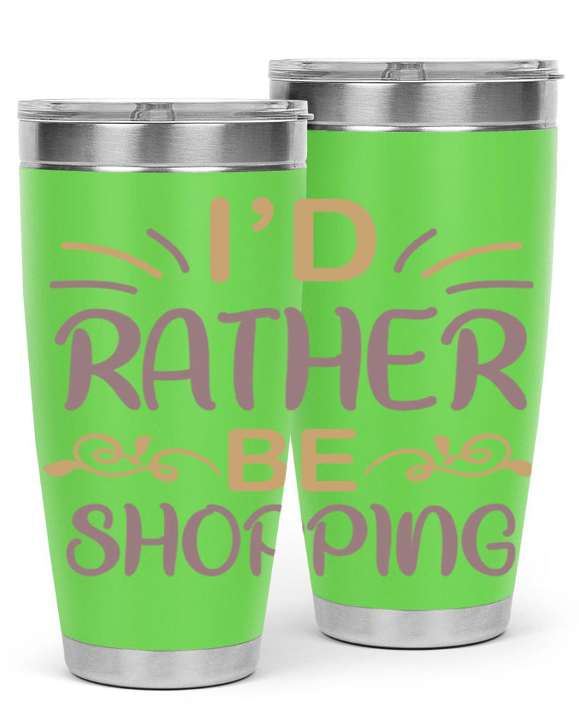 Id Rather Be Shopping 109#- fashion- Cotton Tank