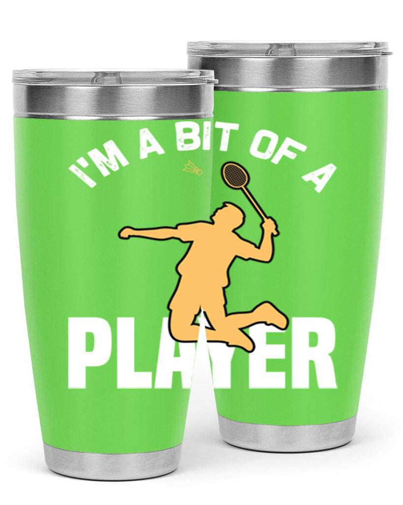 Im a bit 1071#- badminton- Tumbler