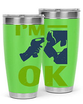 Im ok Style 30#- corona virus- Tumbler
