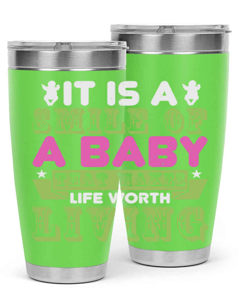 It is a smile of a baby Style 188#- baby- tumbler