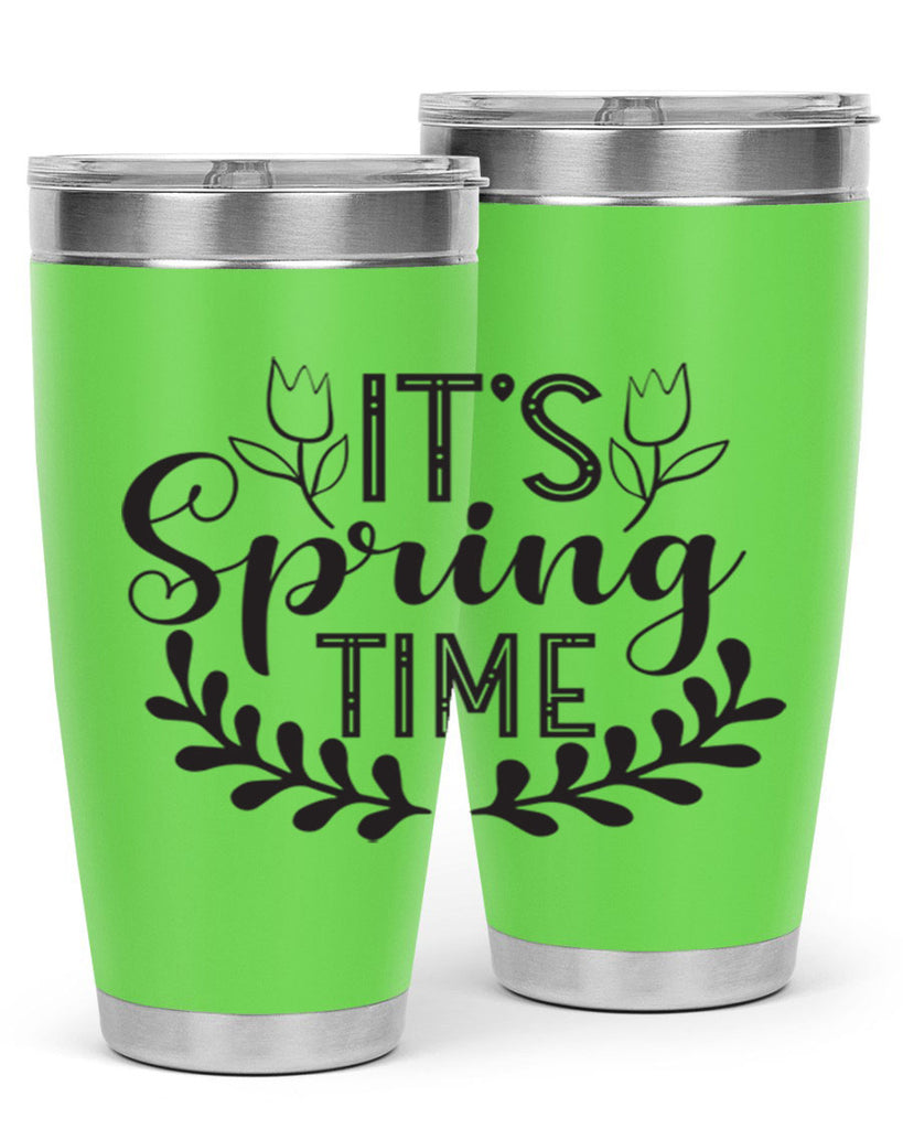 It's spring time281#- spring- Tumbler