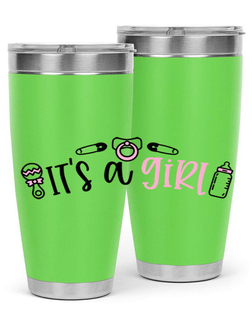 Its A Girl Style 78#- baby- tumbler