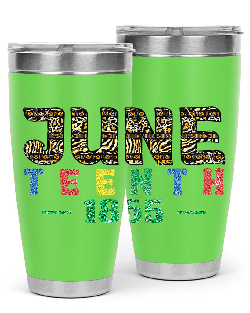 Juneteenth 1865 Png 40#- Juneteenth- tumbler