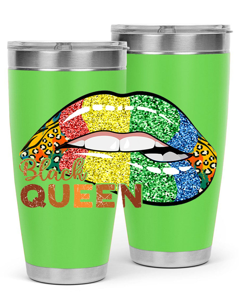 Juneteenth Black Queen Sexy Lip Png 35#- Juneteenth- tumbler