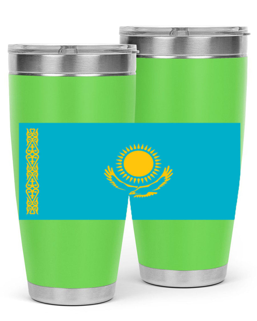 Kazakhstan 111#- world flags- Tumbler