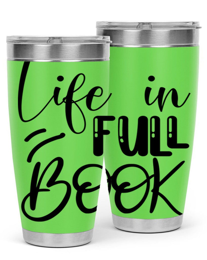 LIFE in FULL BOOK  300#- spring- Tumbler