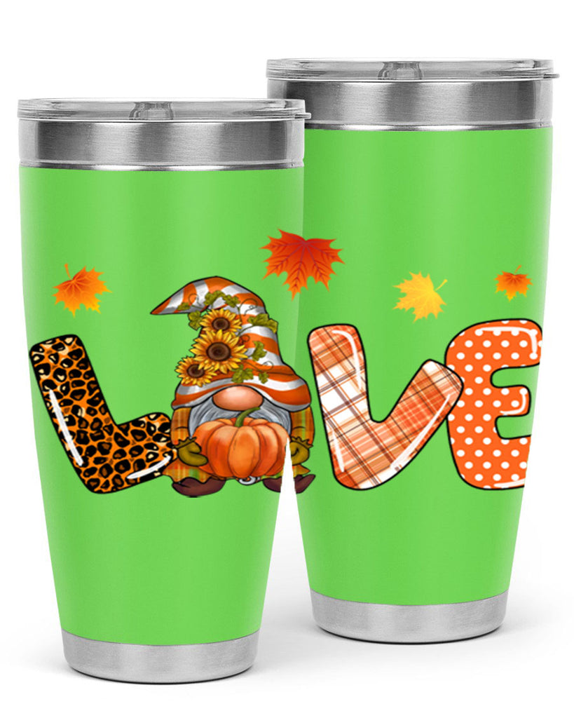 LOVEFallGnomeAutumn 416#- fall- Tumbler