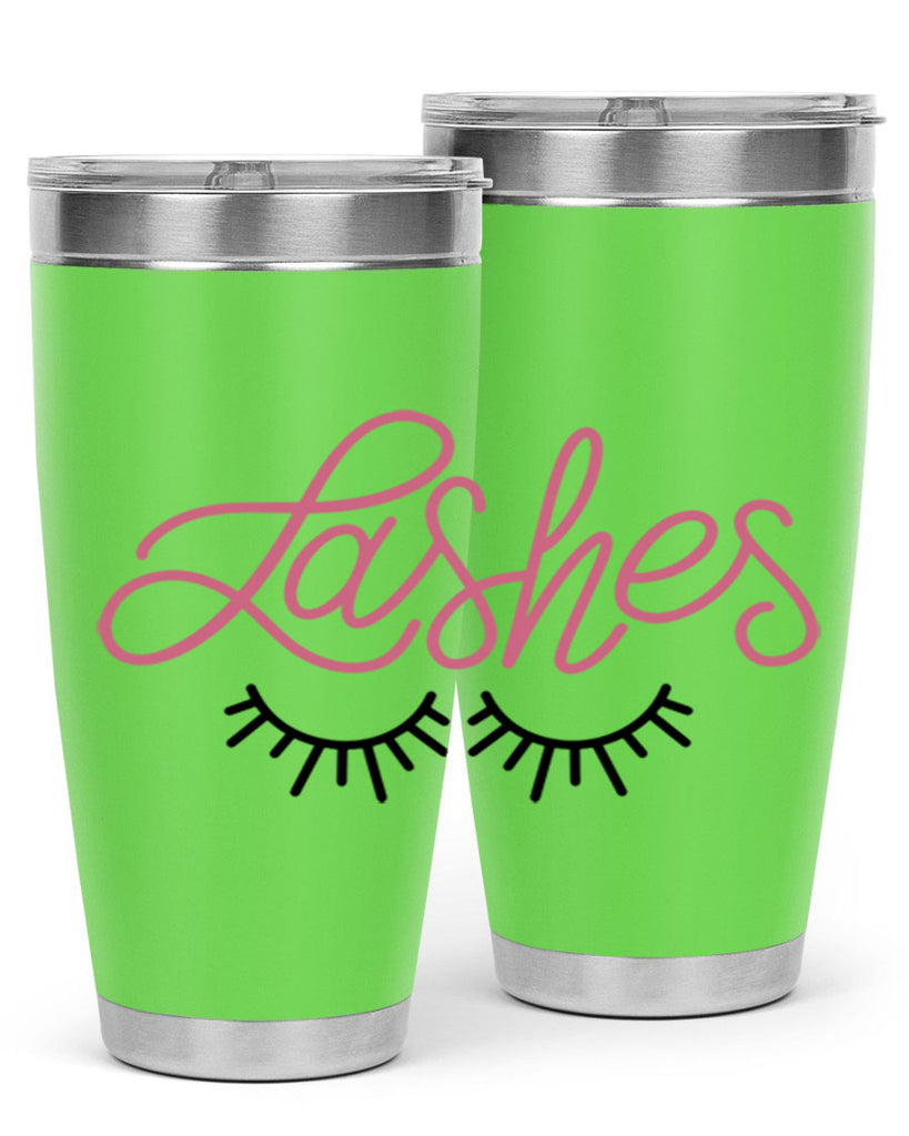 Lashes Style 63#- make up- Tumbler