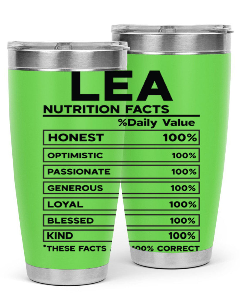 Lea Nutrition Facts 276#- zodiac- Tumbler