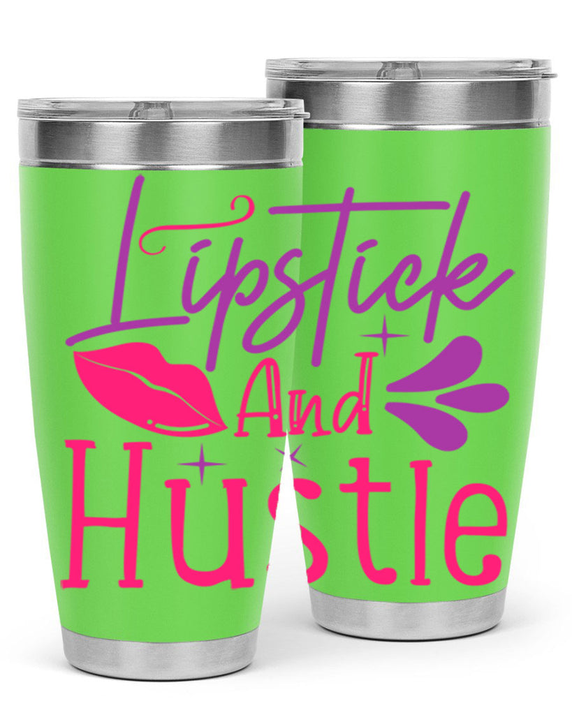 Lipstick And Hustle Style 229#- make up- Tumbler