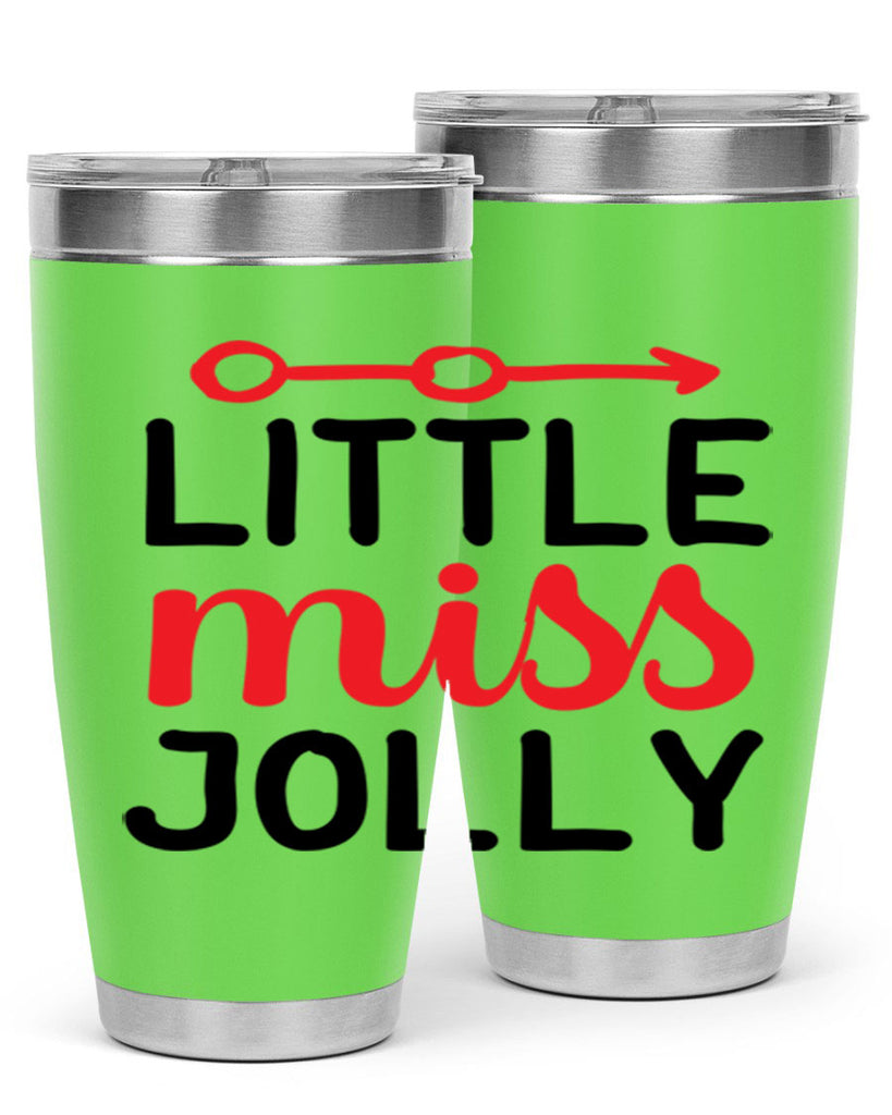 Little miss jolly 306#- winter- Tumbler
