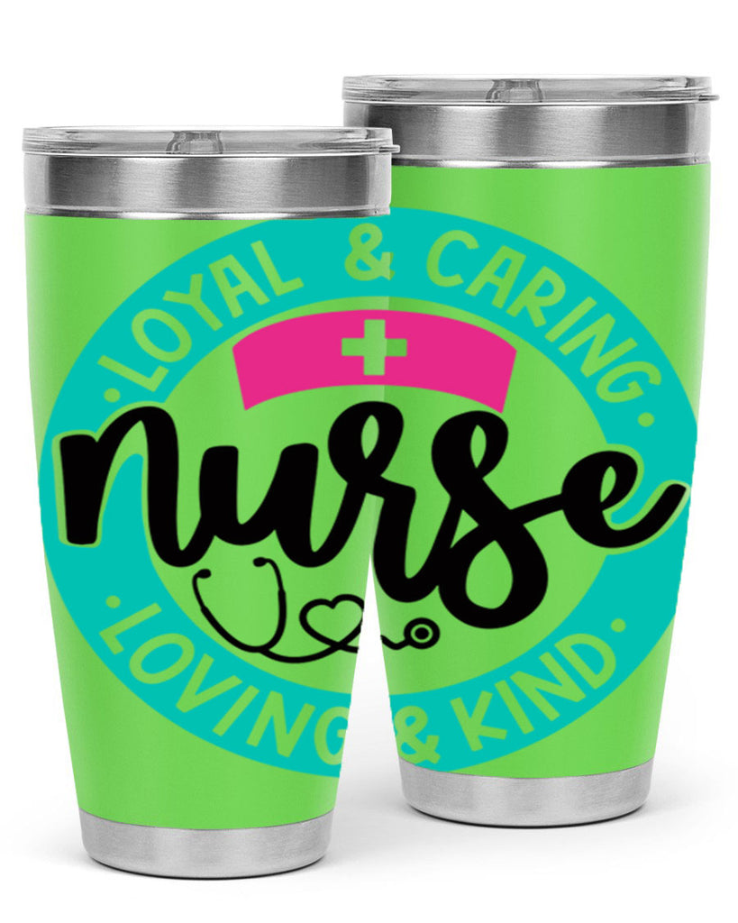 Loyal Caring Nurse Loving Kind Style Style 133#- nurse- tumbler