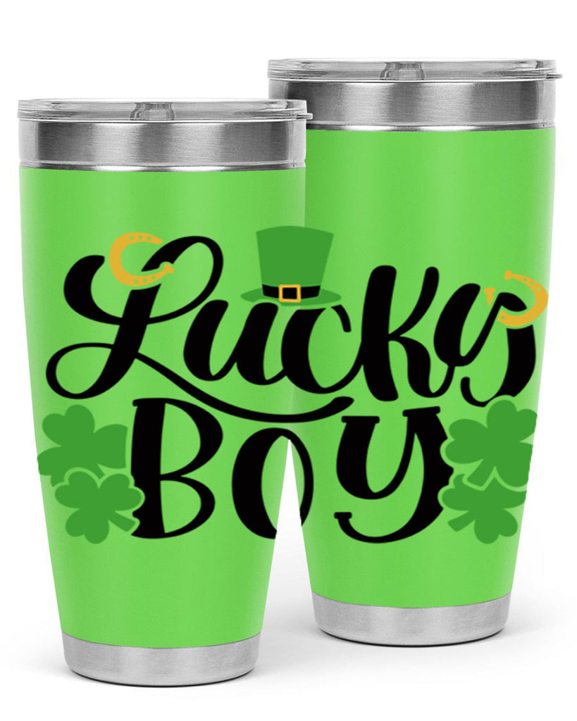 Lucky Boy Style 59#- St Patricks Day- Tumbler