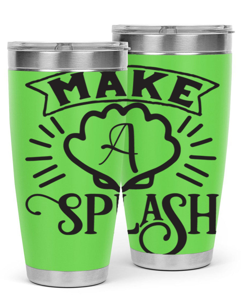Make a splash 312#- mermaid- Tumbler