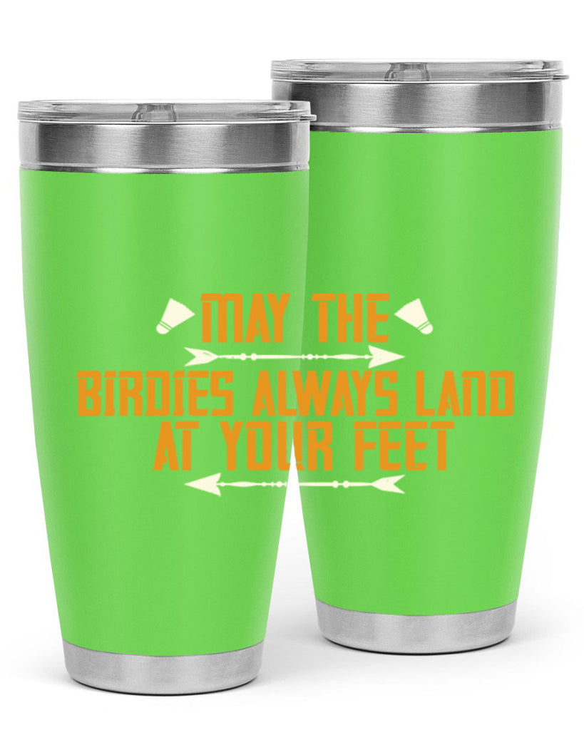 May the birdies always land at your feet 1963#- badminton- Tumbler