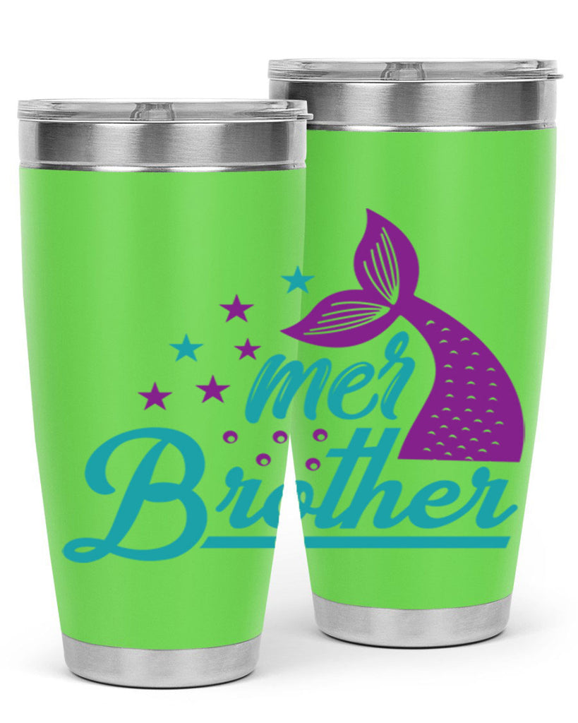 Mer Brother 323#- mermaid- Tumbler