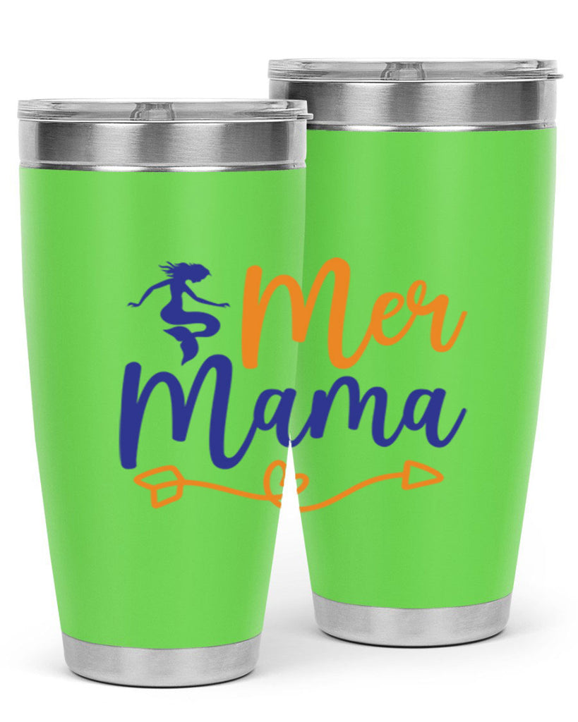 Mer Mama 331#- mermaid- Tumbler