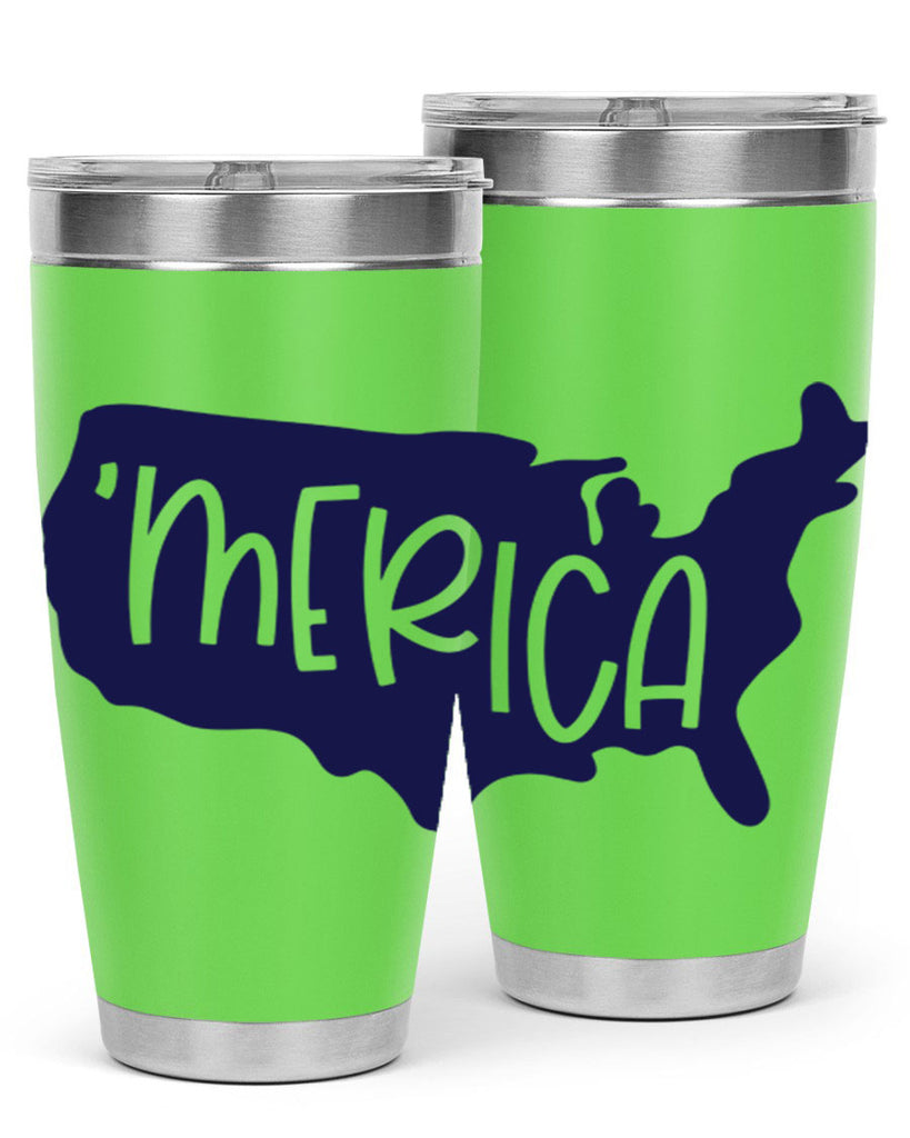 Merica Style 137#- Fourt Of July- Tumbler