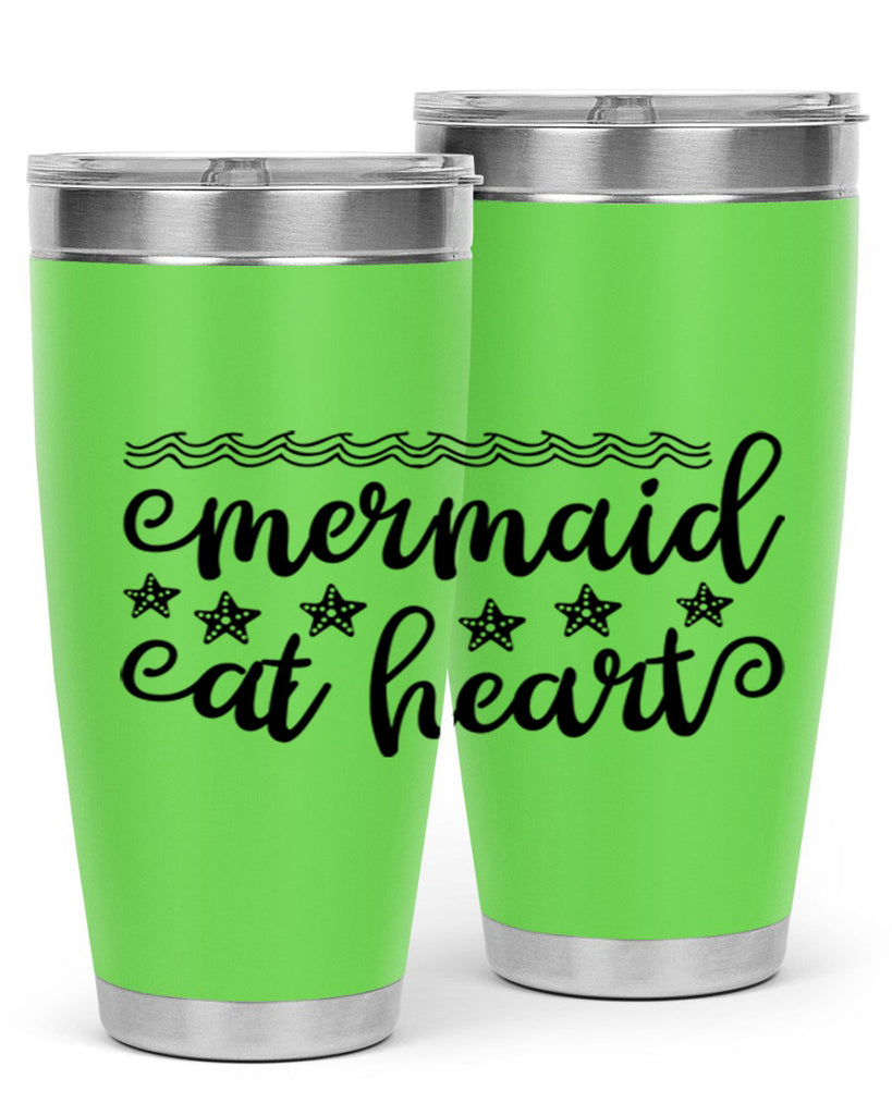 Mermaid at heart design 398#- mermaid- Tumbler