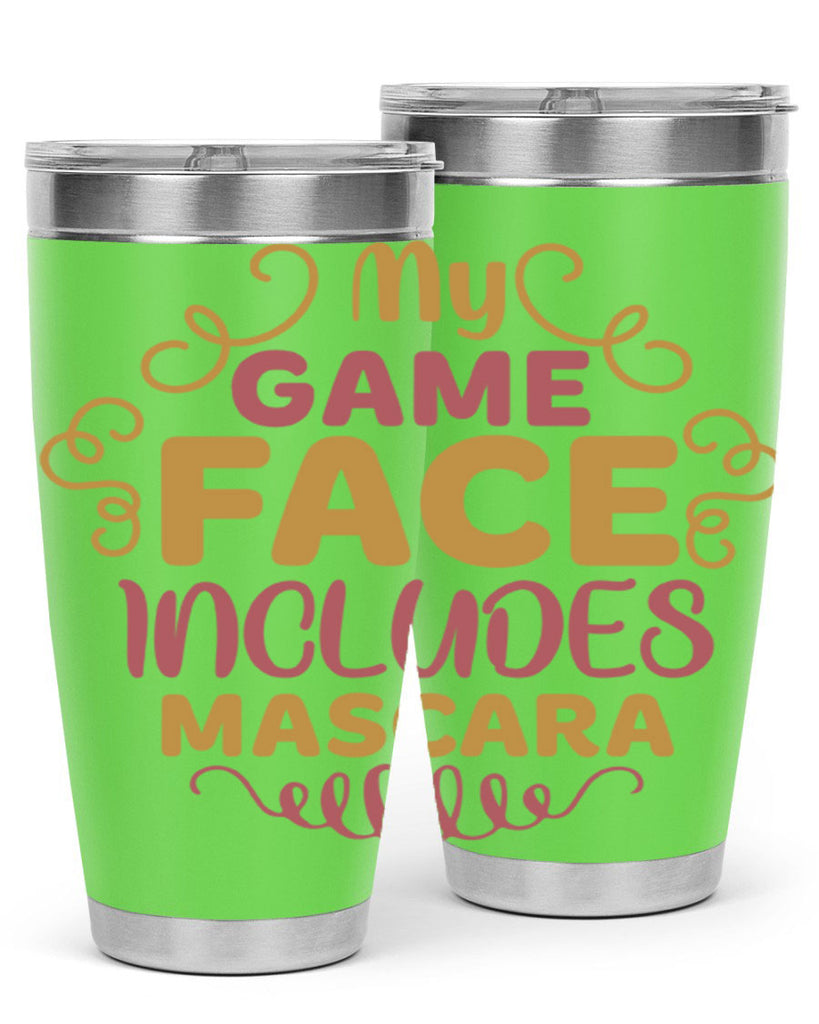 My Game Face Includes Mascara 127#- fashion- Cotton Tank