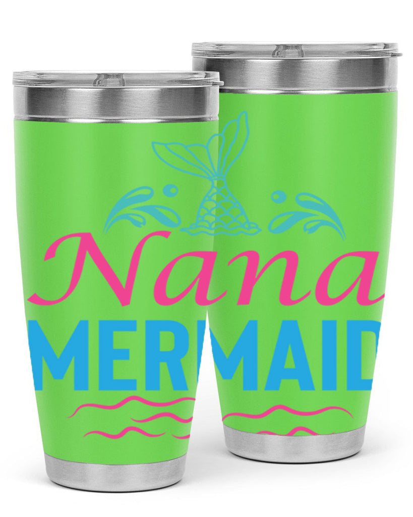 Nana Mermaid Design 518#- mermaid- Tumbler