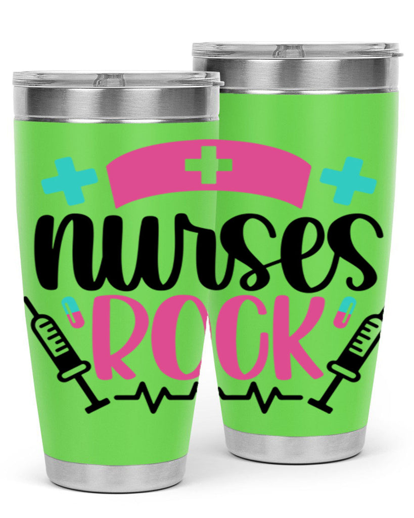 Nurses Rock Style Style 79#- nurse- tumbler