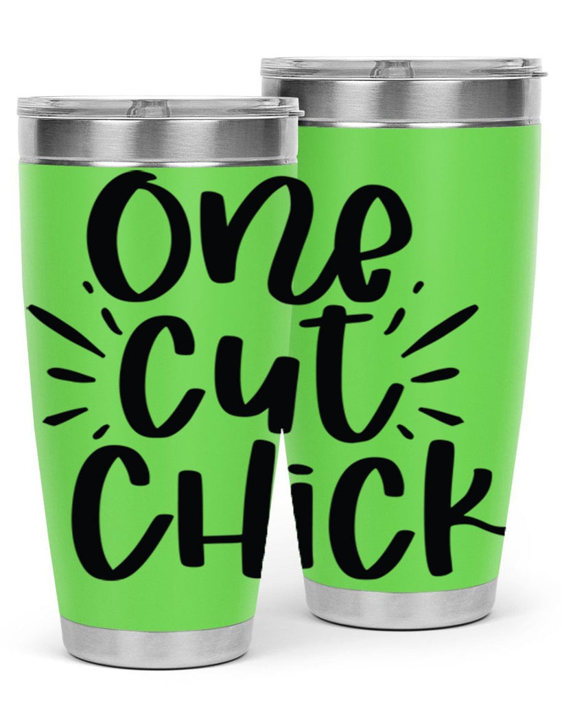 One cut chick  388#- spring- Tumbler