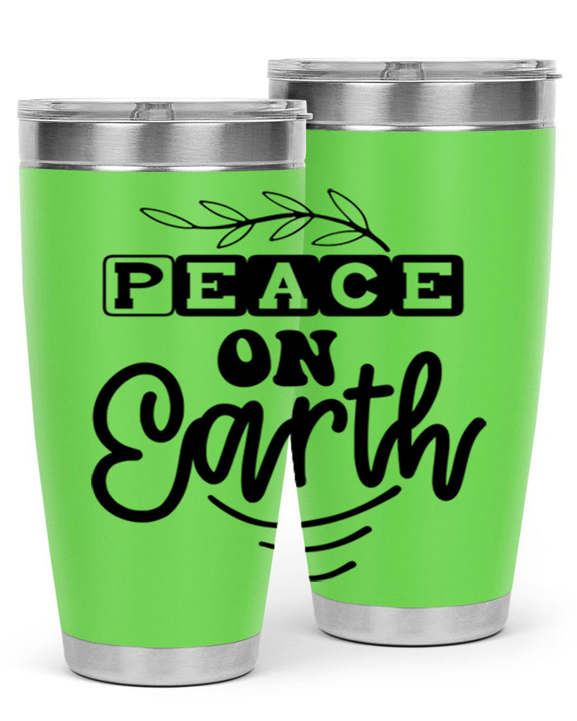 Peace on Earth 335#- winter- Tumbler