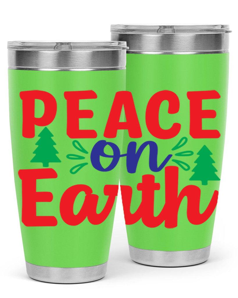 Peace on Earth 336#- winter- Tumbler