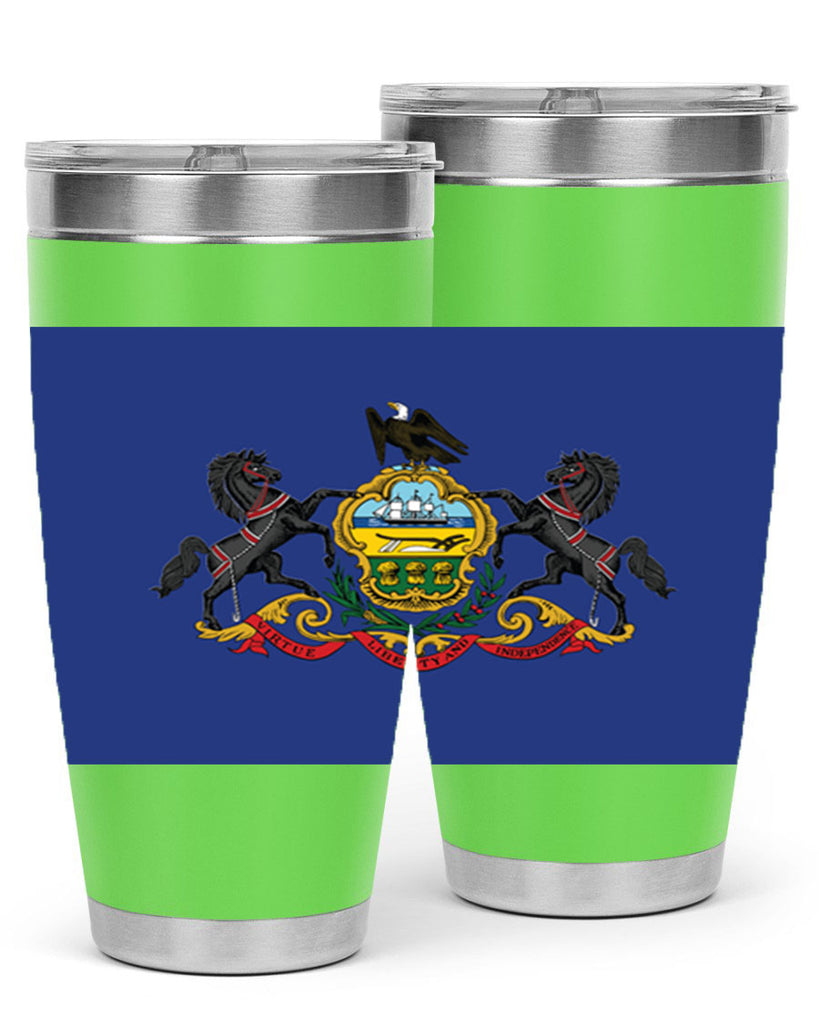Pensilvania 14#- Us Flags- Tumbler