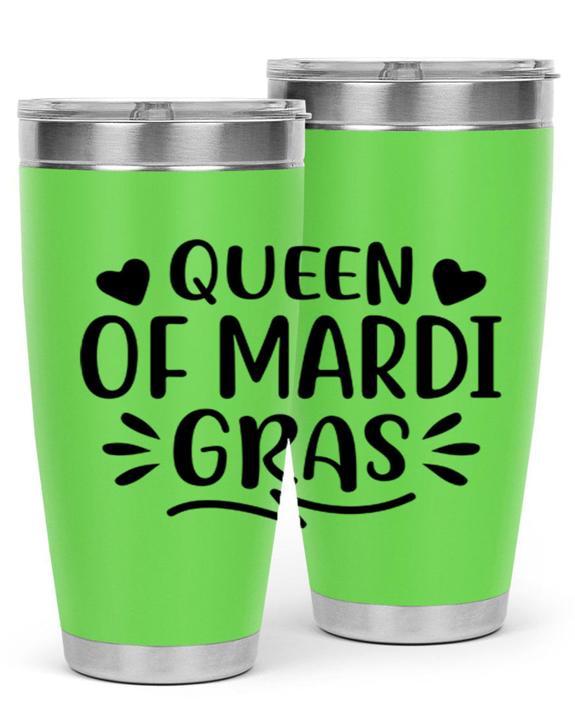 Queen Of Mardi Gras 133#- fashion- Cotton Tank