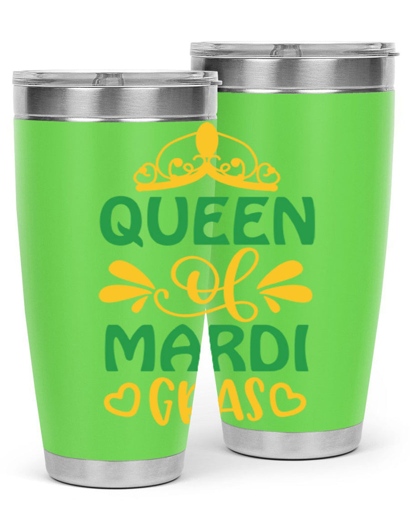 Queen Of Mardi Gras 134#- fashion- Cotton Tank