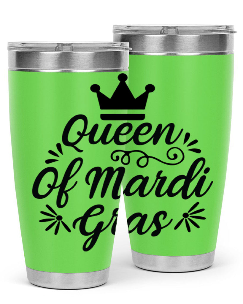 Queen Of Mardi Gras 135#- fashion- Cotton Tank