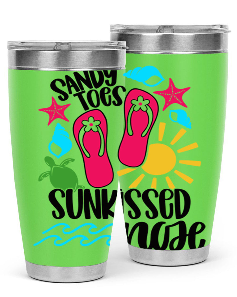Sandy Toes Sunkissed Nose Style 27#- summer- Tumbler