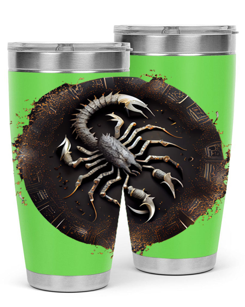 Scorpius 467#- zodiac- Tumbler