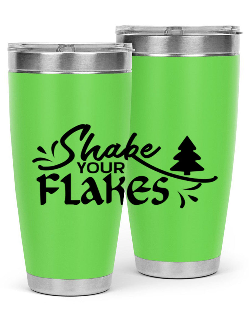 Shake Your Flakes 354#- winter- Tumbler