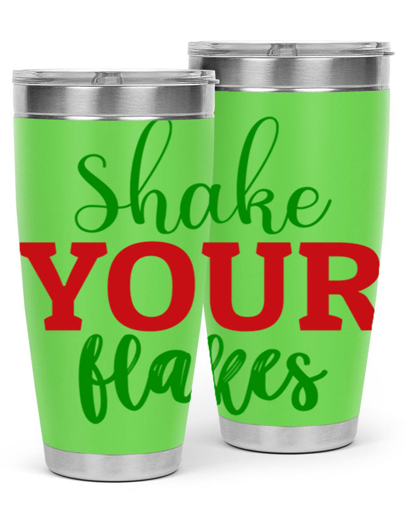 Shake Your Flakes 355#- winter- Tumbler