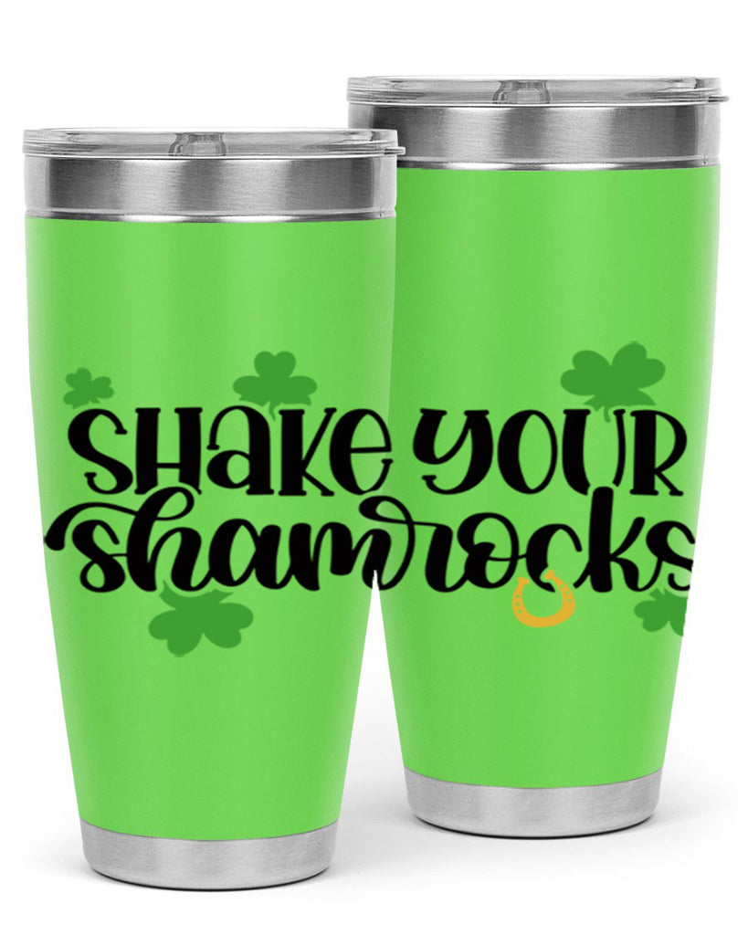 Shake Your Shamrocks Style 32#- St Patricks Day- Tumbler