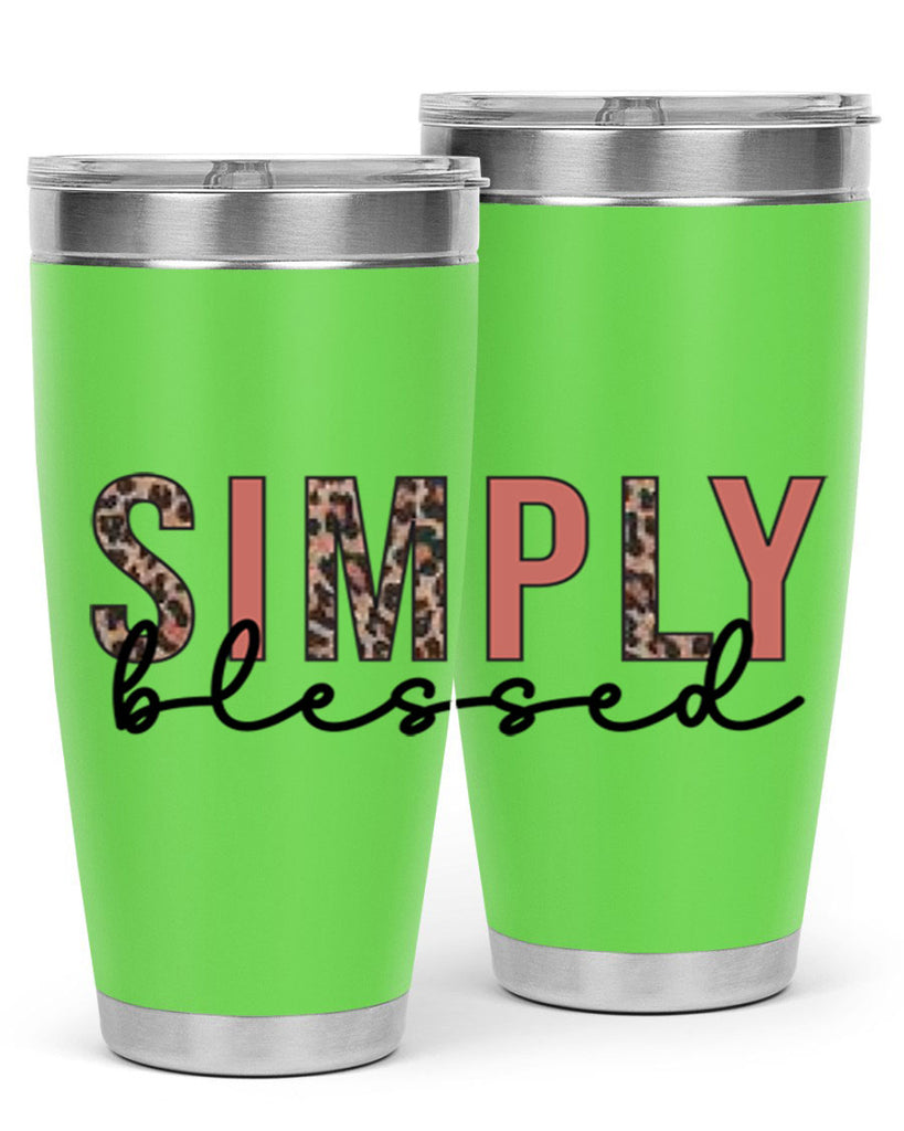 Simply blessed 575#- fall- Tumbler