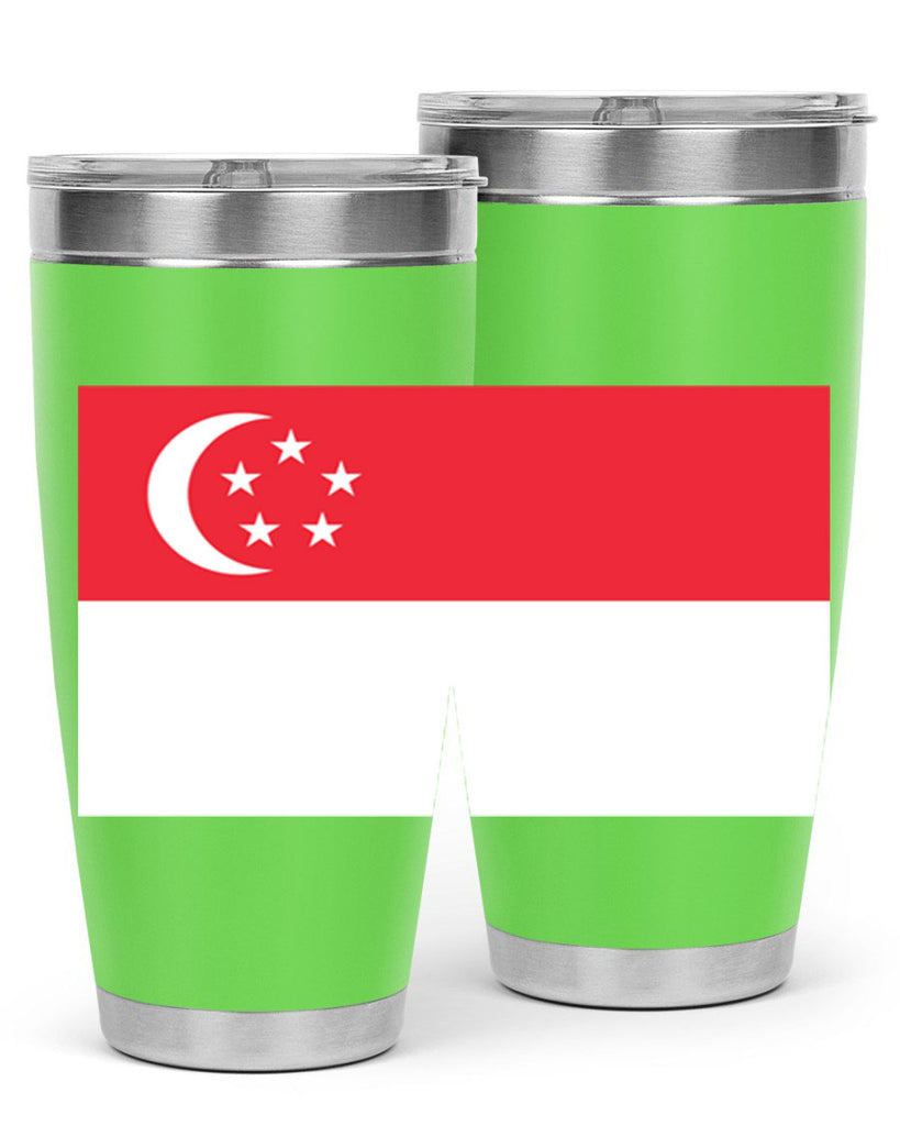 Singapore 41#- world flags- Tumbler