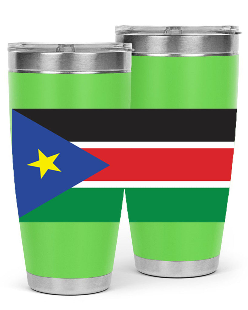 South Sudan 34#- world flags- Tumbler
