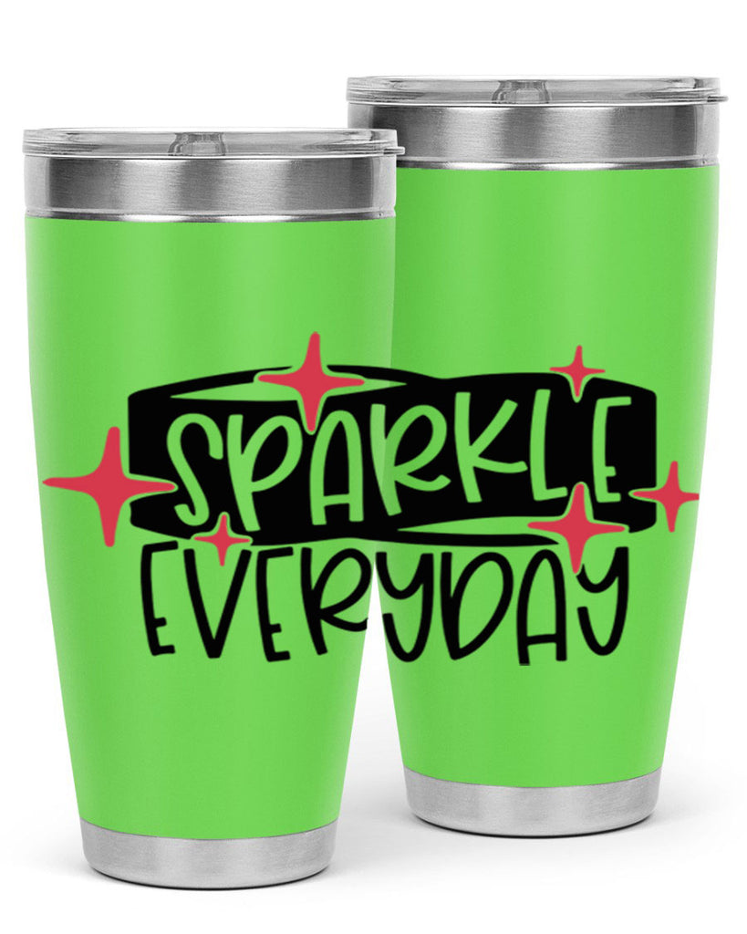 Sparkle Everyday Style 20#- make up- Tumbler