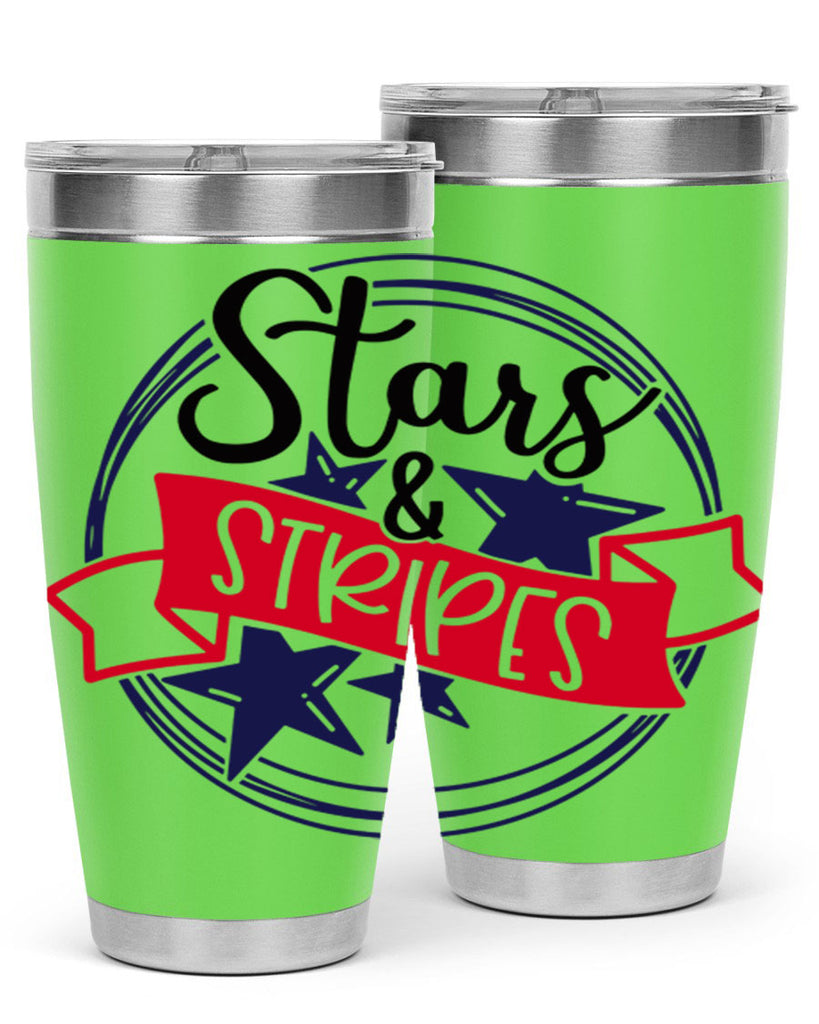 Stars StripeS Style 174#- Fourt Of July- Tumbler