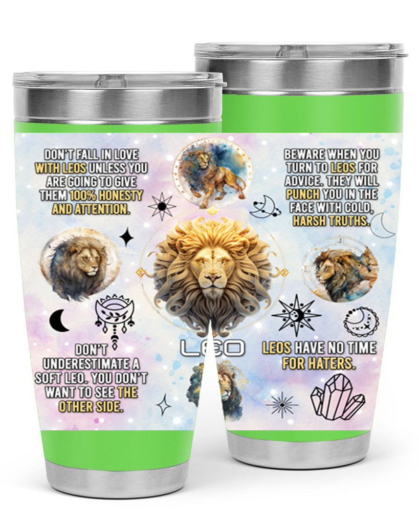 StraightLeo 473#- zodiac- Tumbler