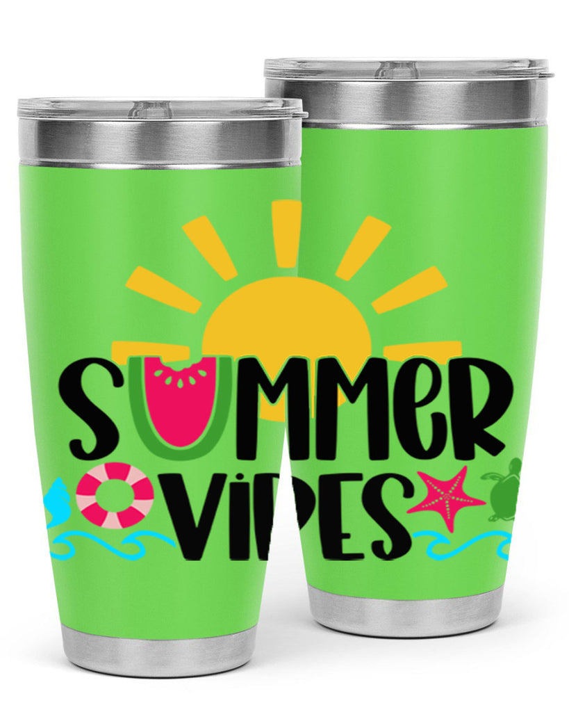 Summer Vibes Style 19#- summer- Tumbler