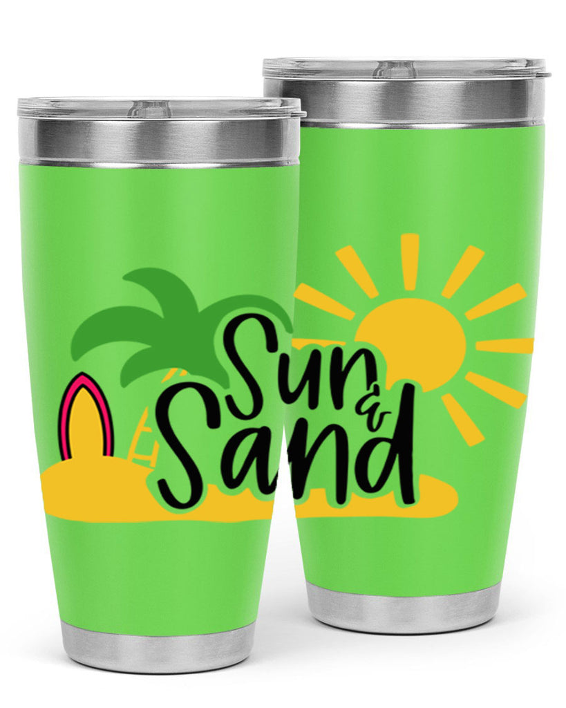 Sun Sand Style 17#- summer- Tumbler