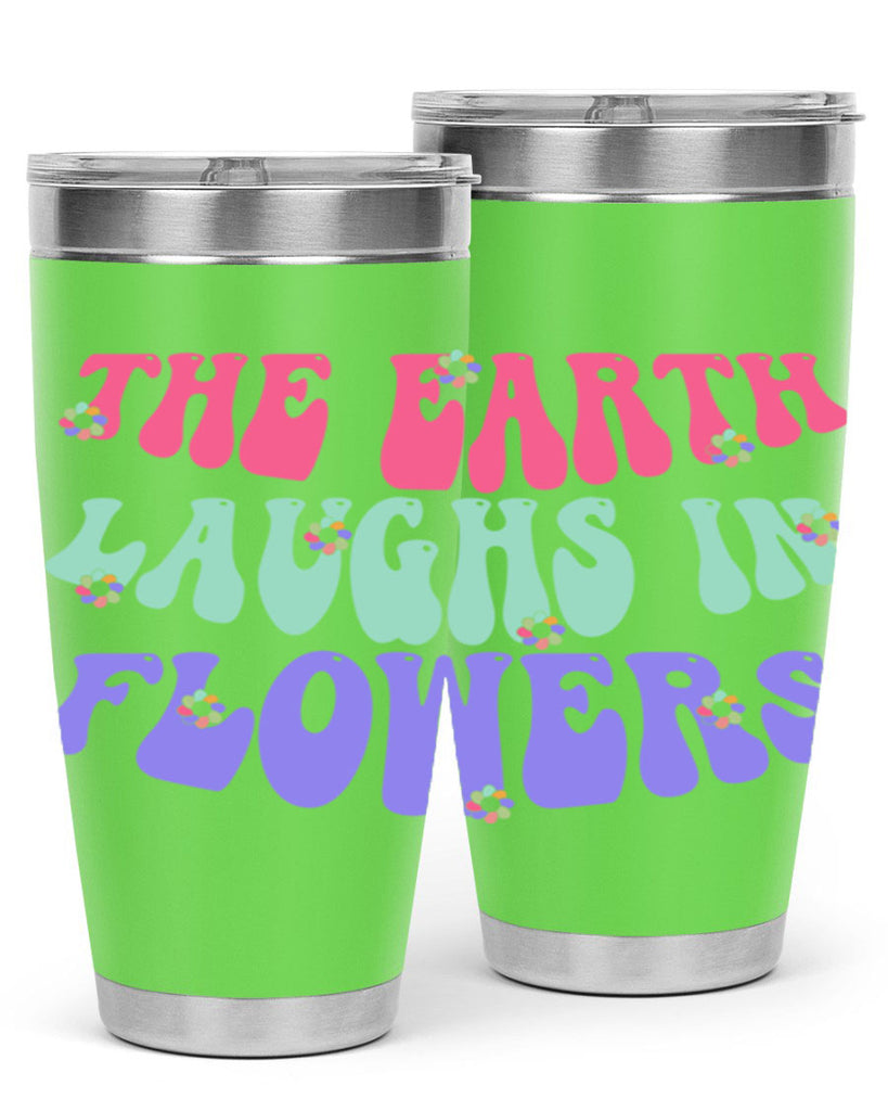 The earth laughs in flowers 532#- spring- Tumbler