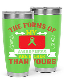 The forms of my awareness are richer than yours Style 22#- self awareness- Tumbler